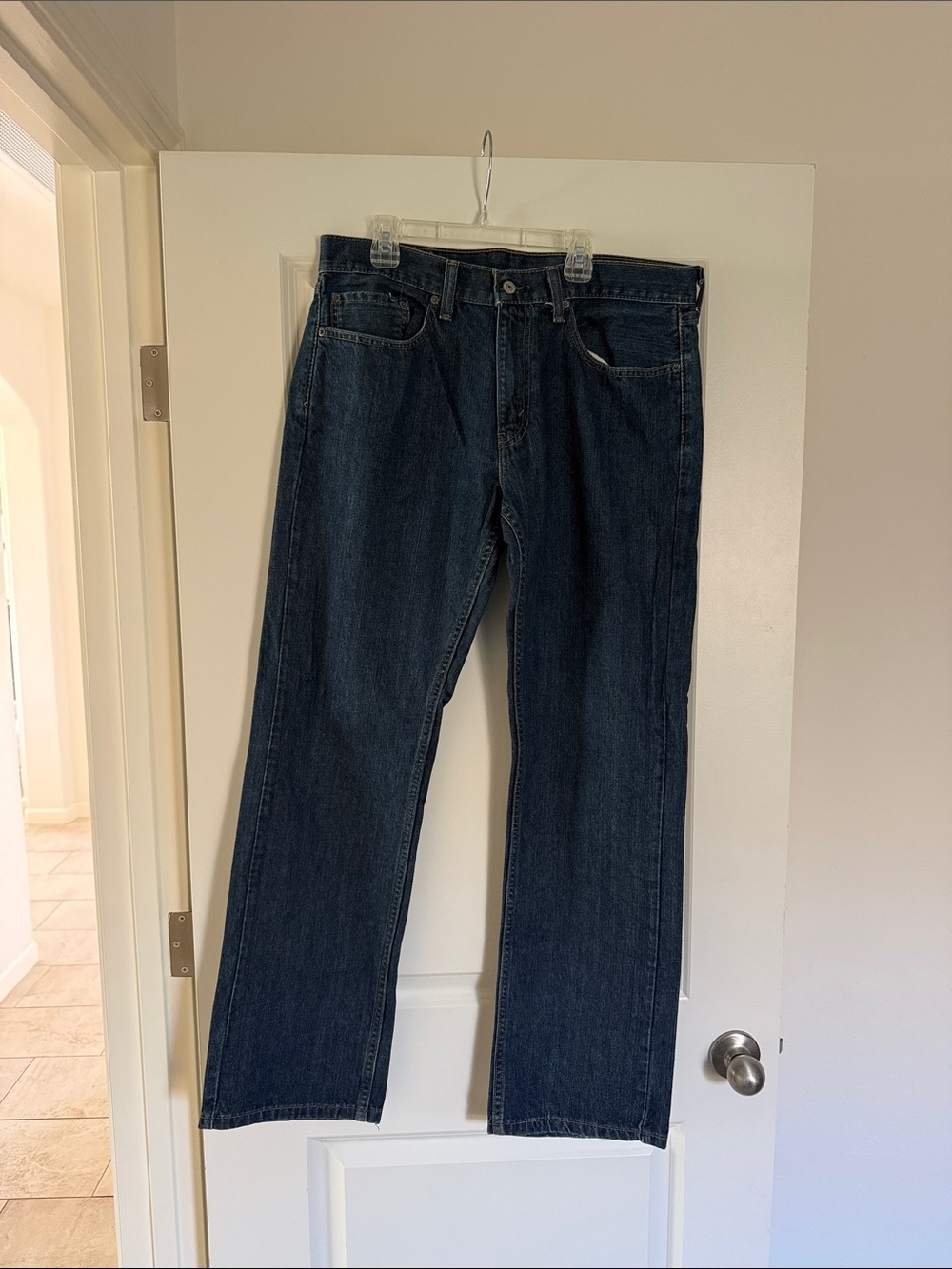 Men's Dark Blue Jeans